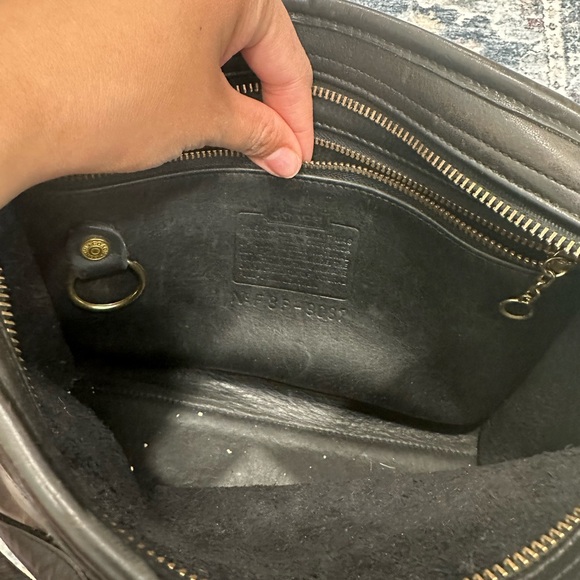 Vintage Coach Leather Bag - Picture 2 of 4